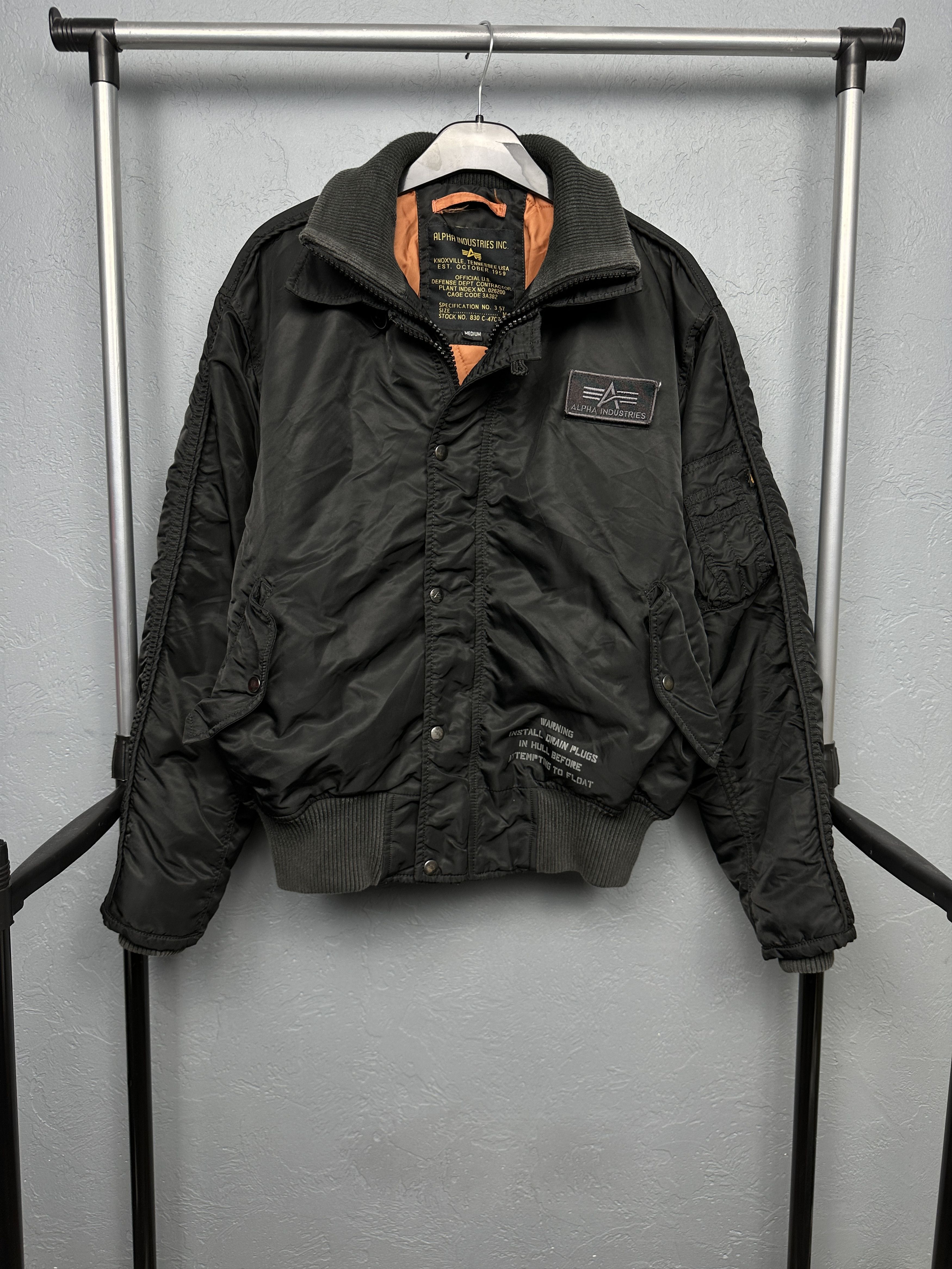 Alpha Industries Alpha Industries Flight Pilot Nylon Bomber Jacket USA Size US M / EU 48-50 / 2 - 1 Thumbnail