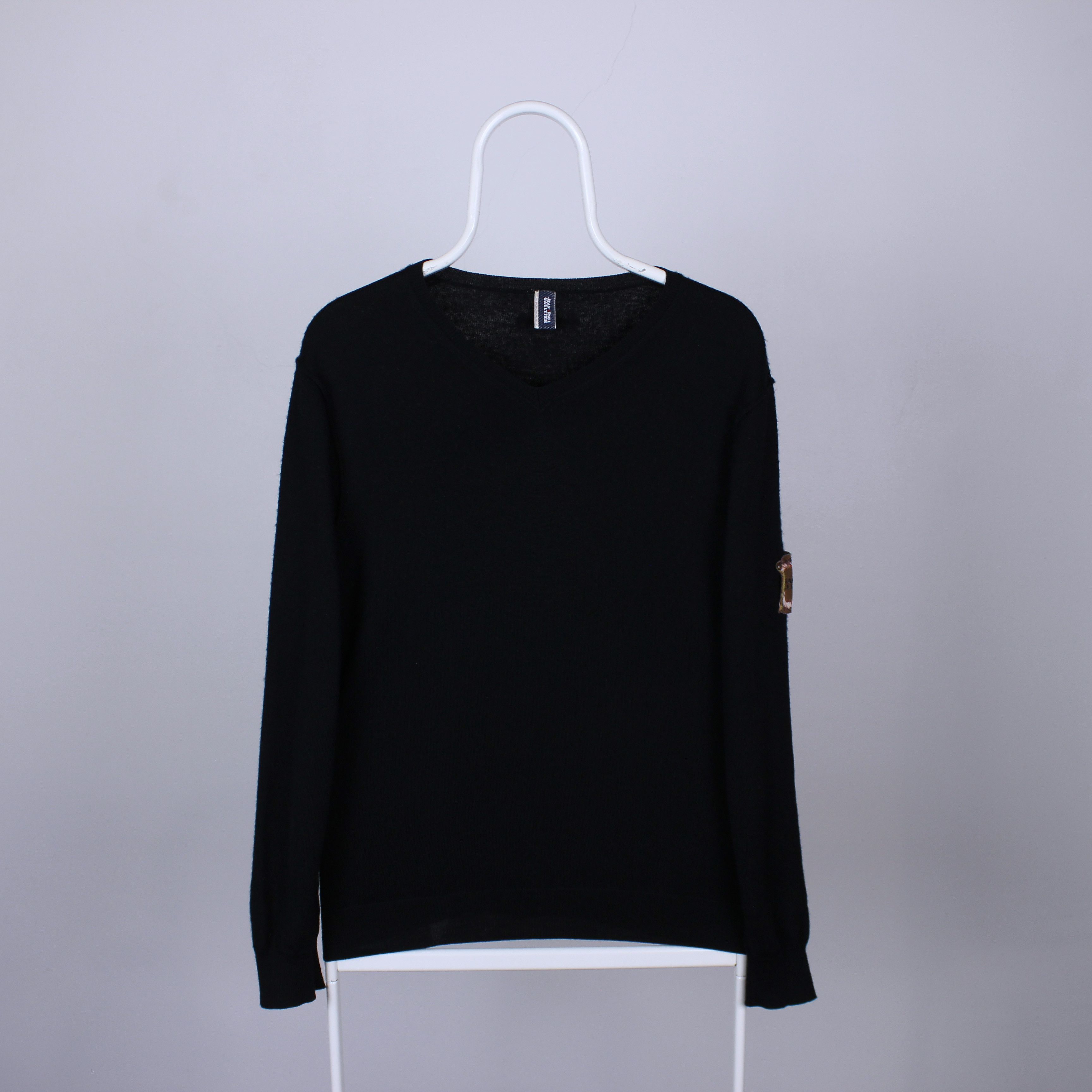 Jean Paul Gaultier Jean Paul Gaultier sweater wool black S M Size US M / EU 48-50 / 2 - 7 Thumbnail