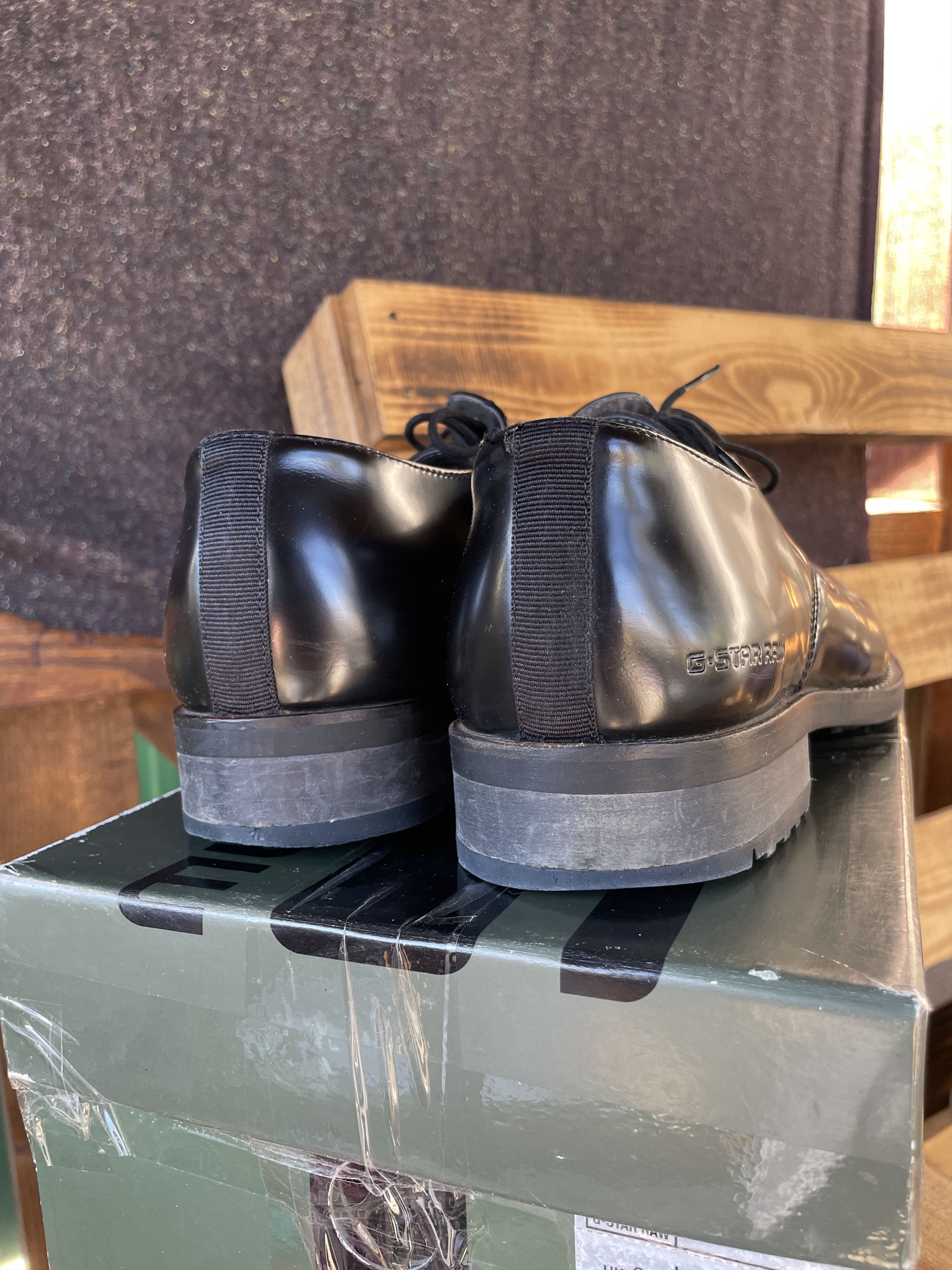G-Star G-Star Raw Lacquered Leather Derby Shoes Size US 9 / EU 42 - 6 Thumbnail