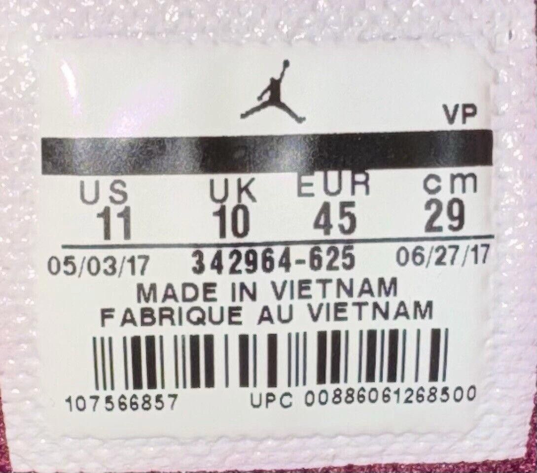 Jordan Brand Nike Air Jordan True Flight Burgundy Bord 342964-625 Sz 11 Size US 11 / EU 44 - 9 Thumbnail