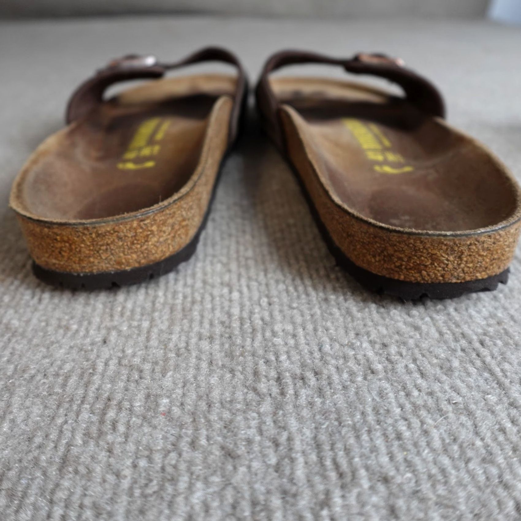 Birkenstock Birkenstock Womens Sandals Madrid Brown 41 EU 10 US Suede Buckle Slide Flat Casual Germany Vintage No Size US 10 / IT 40 - 4 Thumbnail