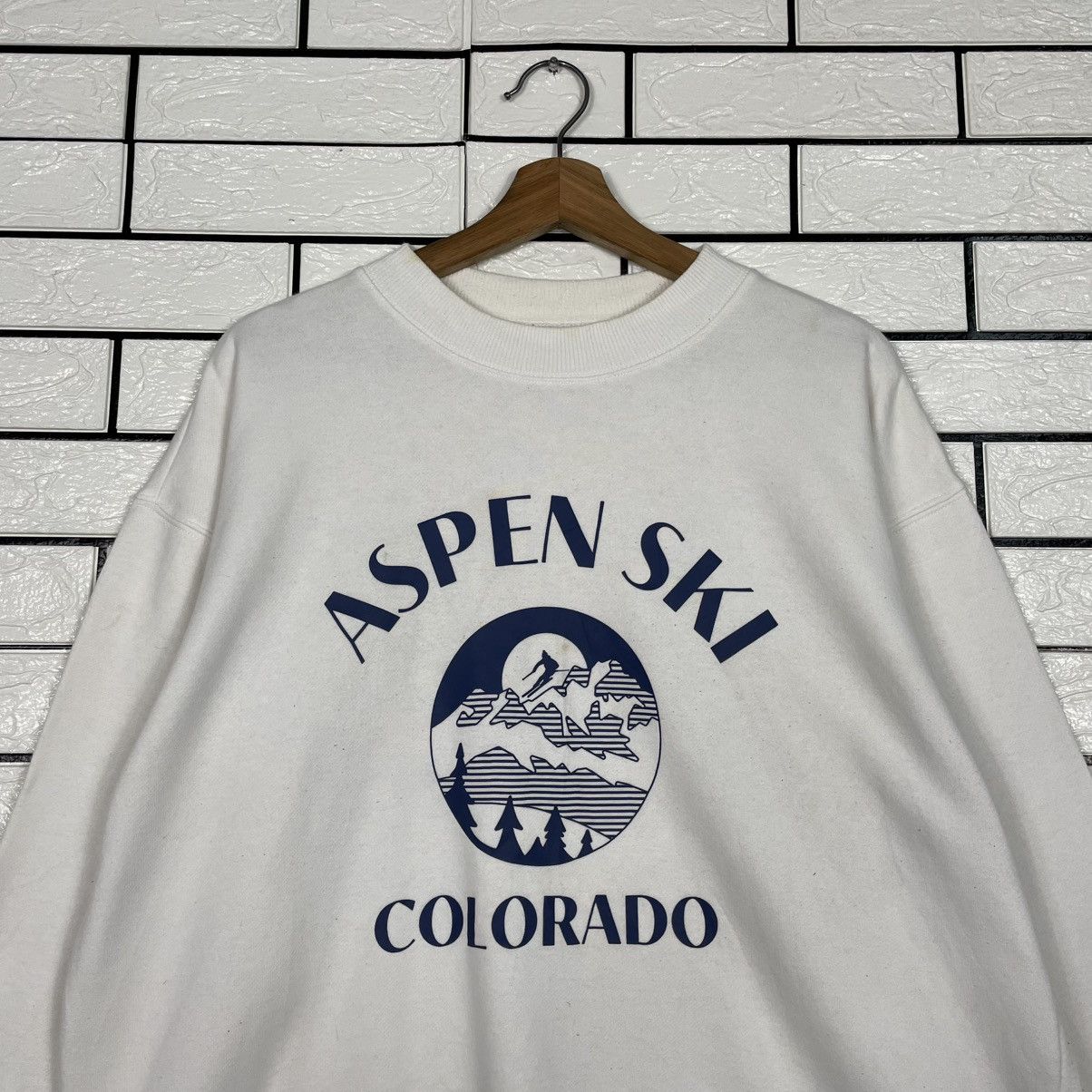 Japanese Brand Aspen Ski Colorado Crewneck Sweatshirt Size US L / EU 52-54 / 3 - 2 Thumbnail