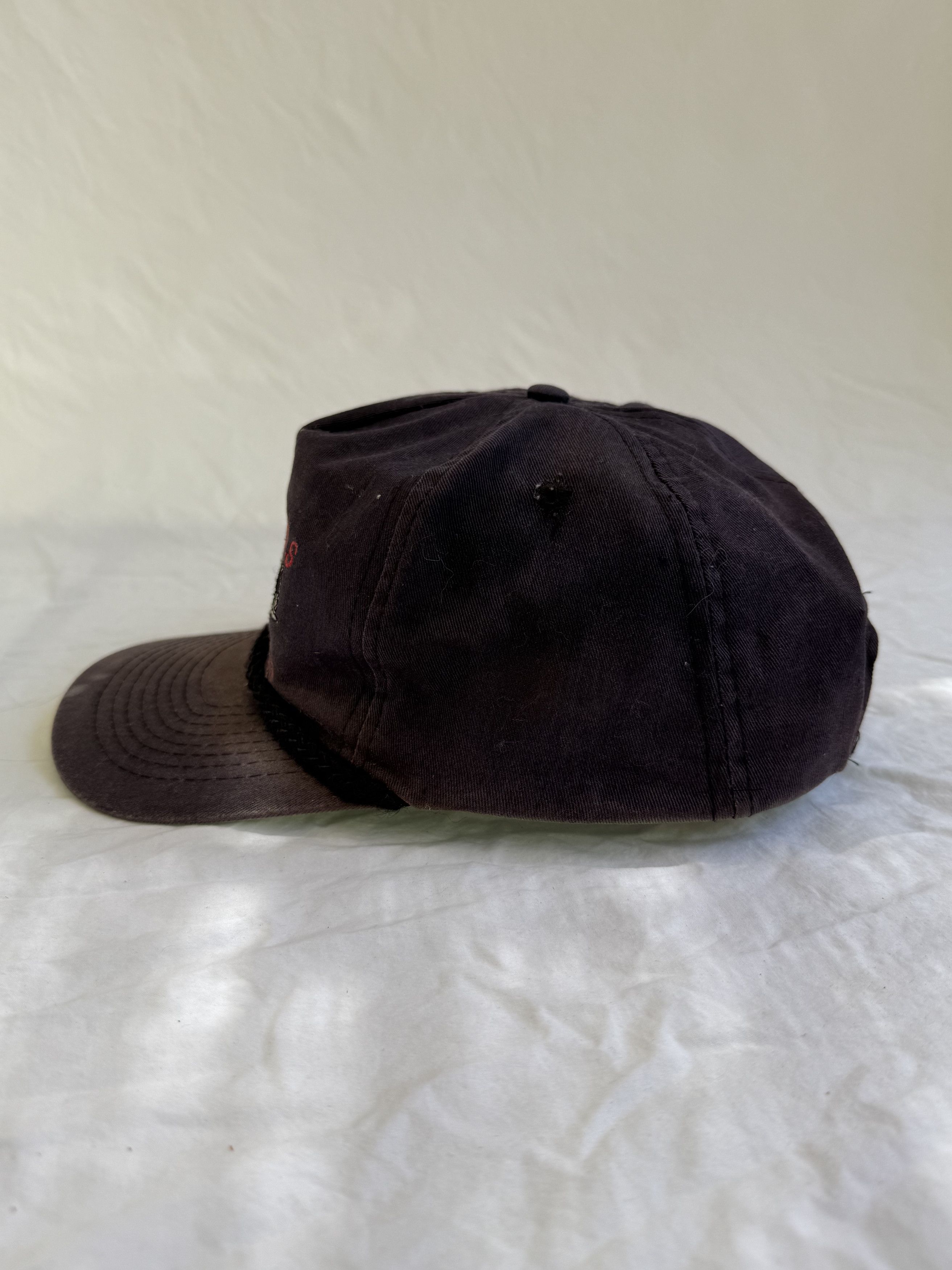 Vintage 'Dirty Deeds Done Dirt Cheap' Vietnam War Snapback Hat Size ONE SIZE - 7 Thumbnail