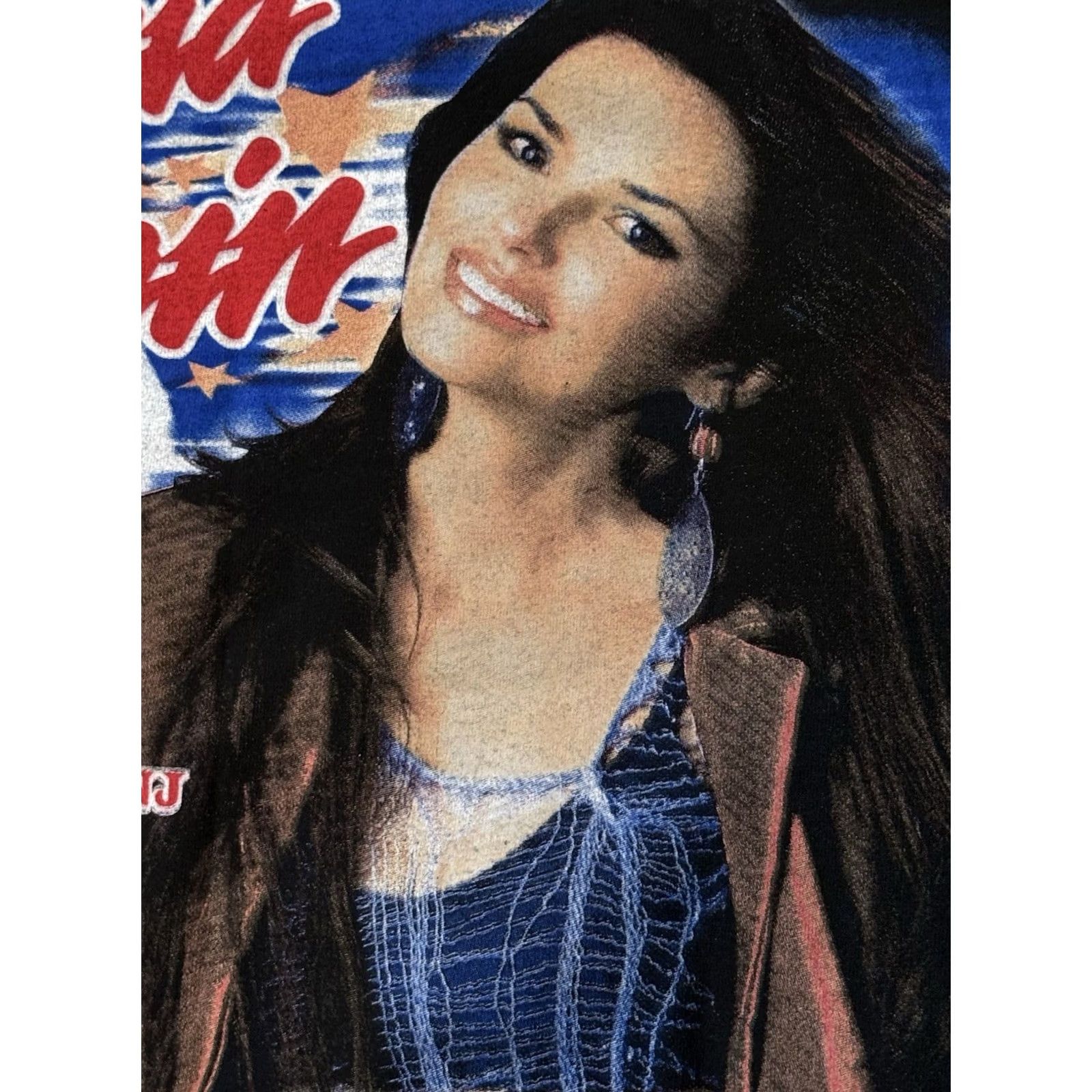 NFL VINTAGE Shania Twain ‘Up! 2003 Tour’ T-Shirt Large NFL Black Crew Neck Short Sleeve Graphic Print 2000s Unisex Adults Mens Womens Size US L / EU 52-54 / 3 - 6 Thumbnail