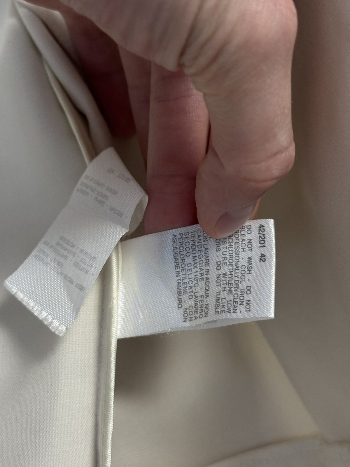 Max Mara Max Mara Ivory Cropped Jacket Button Front Coat Blazer Size M / US 6-8 / IT 42-44 - 17 Thumbnail