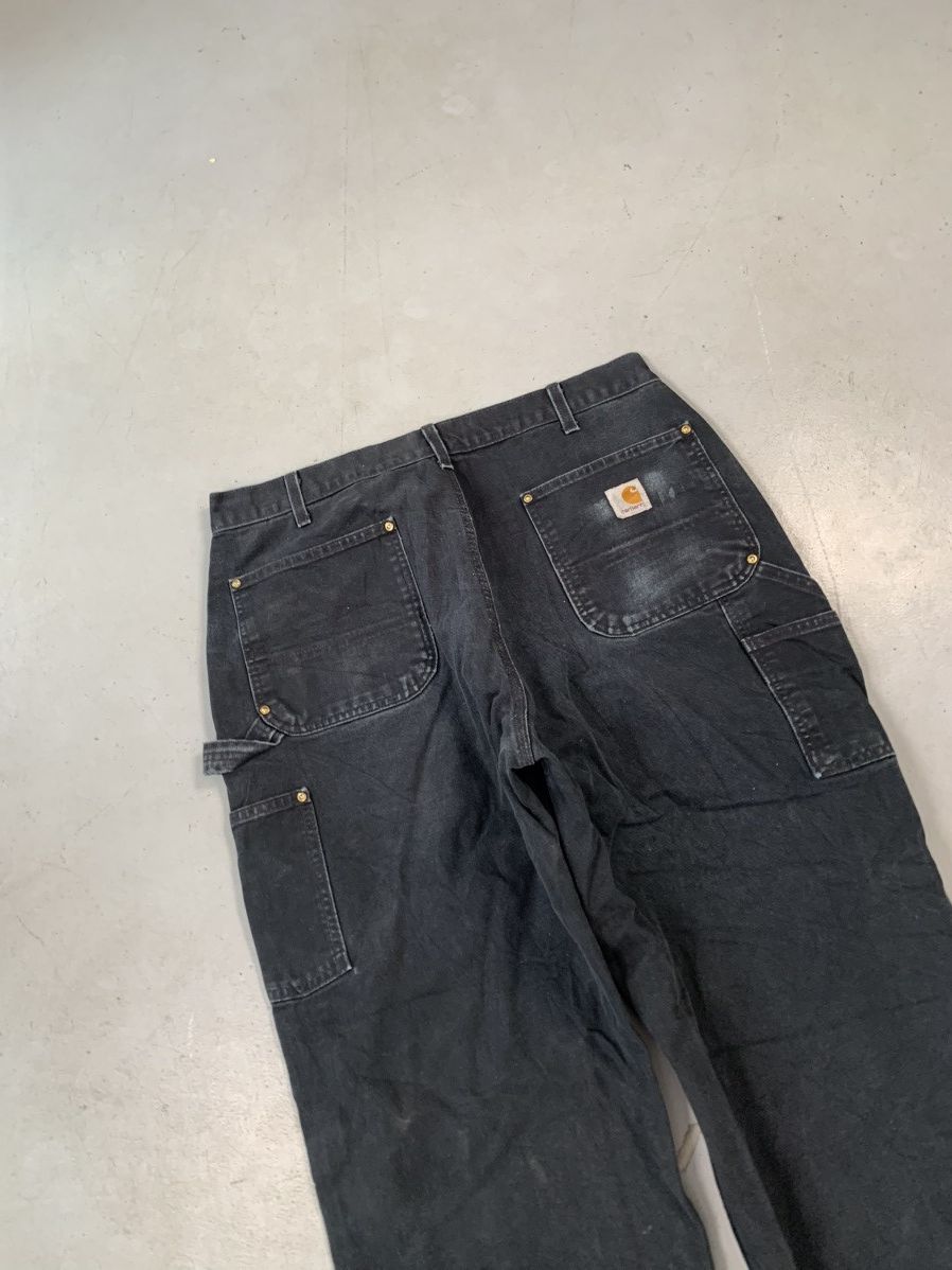 Carhartt Vintage sunfade Carhartt b11 Blk double knee denim Size US 36 / EU 52 - 6 Thumbnail