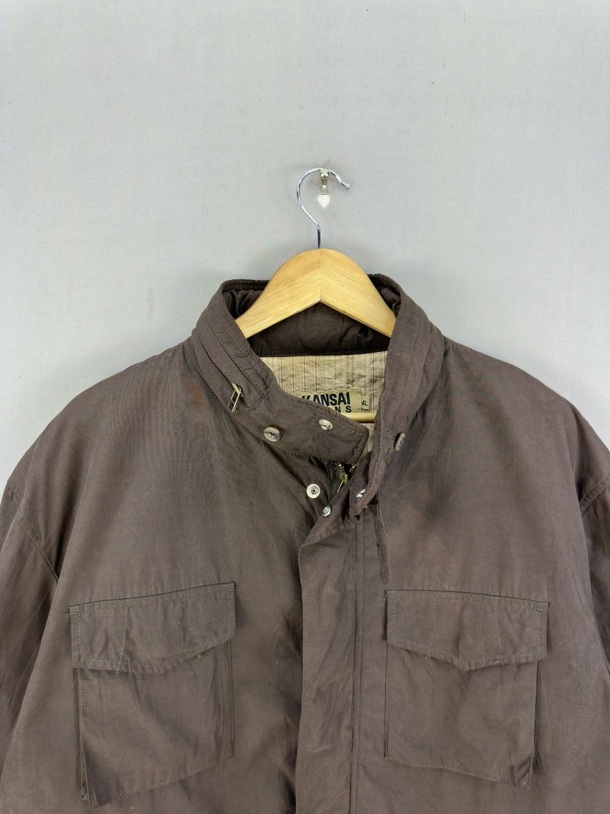 Kansai Yamamoto Kansai Jeans M-65 Military Field Jacket Size US XXL / EU 58 / 5 - 7 Thumbnail