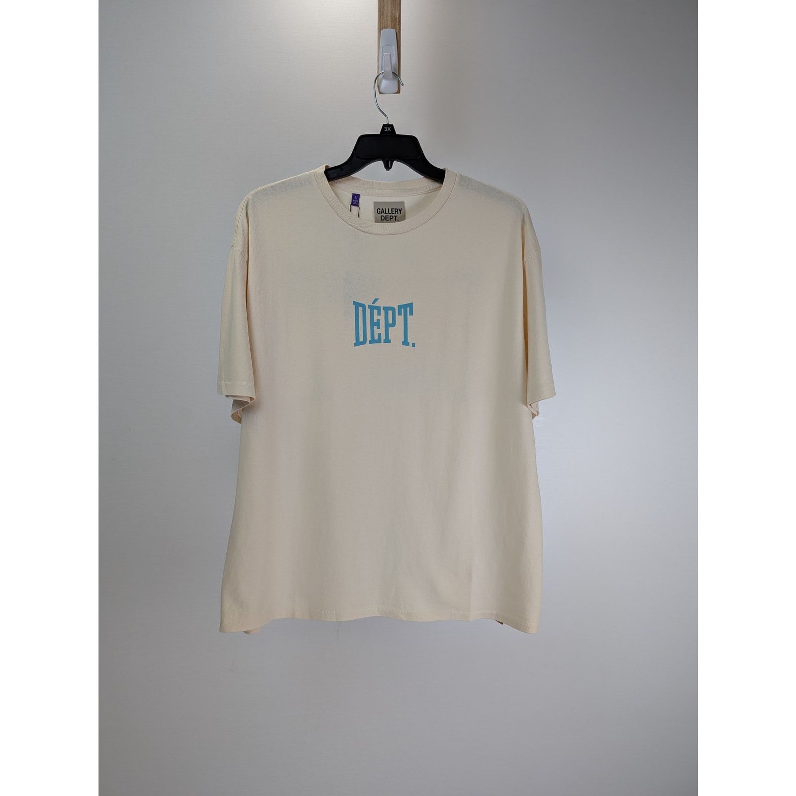 Gallery Dept. o1rshd1 Dept Gym Logo Tee T-Shirt in Cream Size US L / EU 52-54 / 3 - 1 Thumbnail