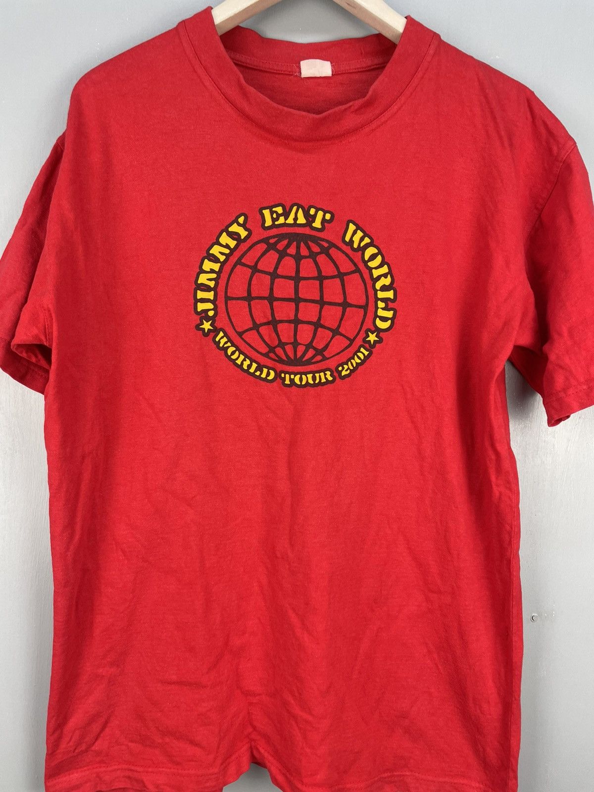 Band Tees Vintage Y2K Jimmy Eat World punk band world tour t shirt Size US L / EU 52-54 / 3 - 3 Thumbnail