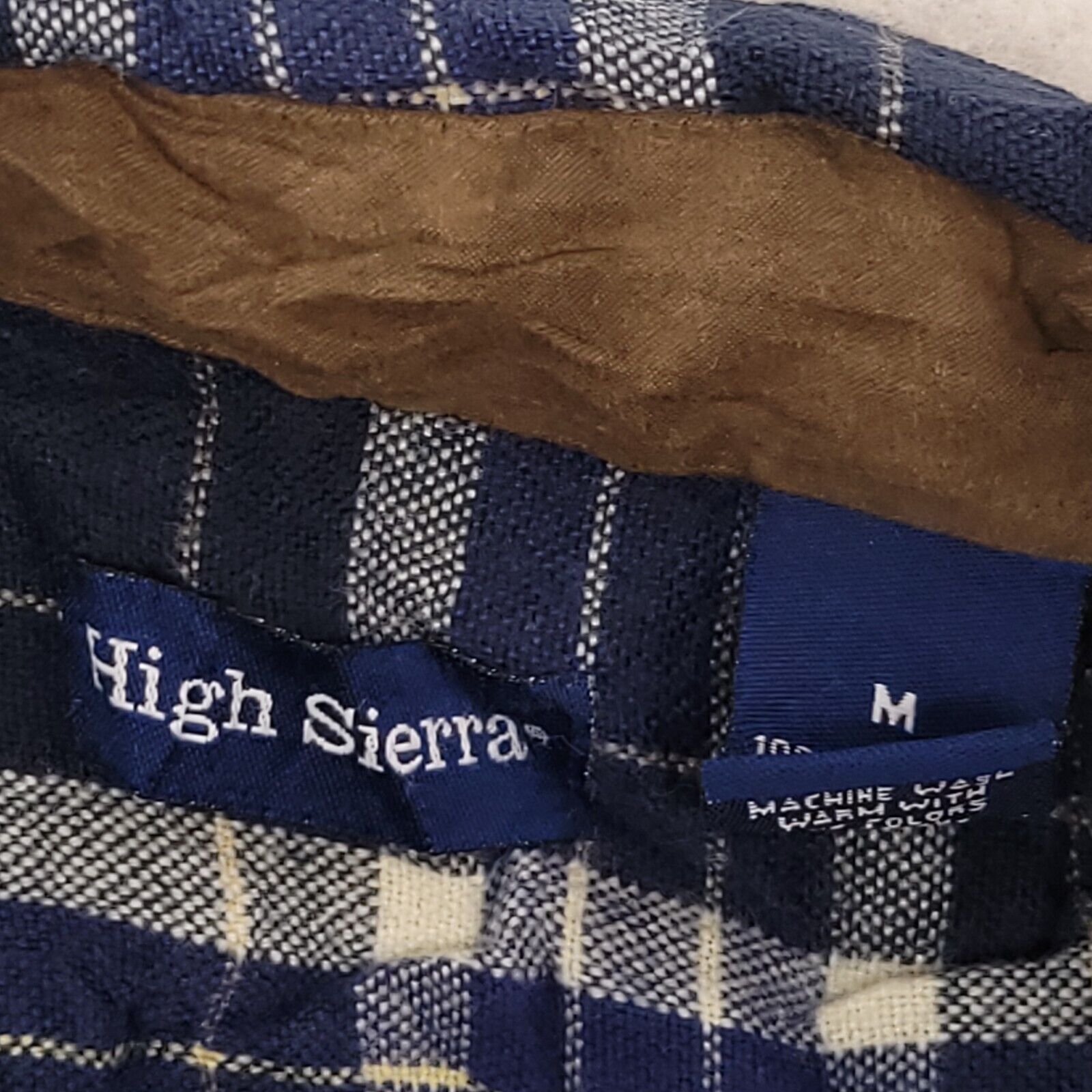 High Sierra High Sierra Tartan Flannel Shirt Mens Size Medium Blue White Size US M / EU 48-50 / 2 - 3 Thumbnail