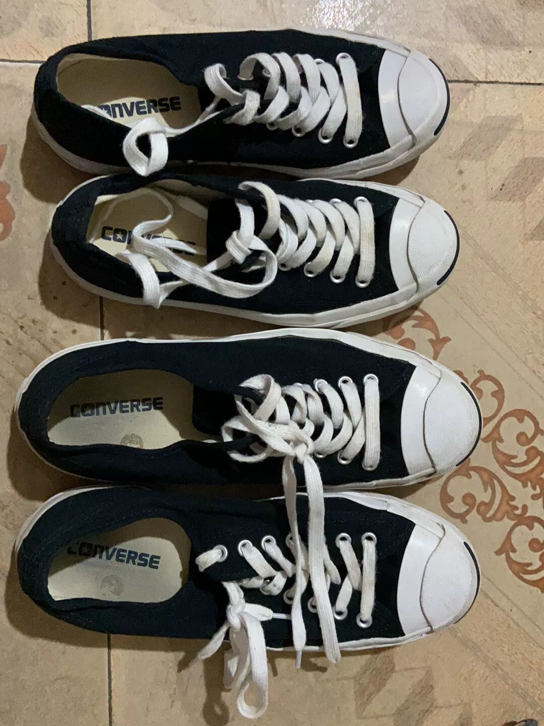 Converse Converse Orange Shoes Low Top High Top Size US S / EU 44-46 / 1 - 1 Thumbnail