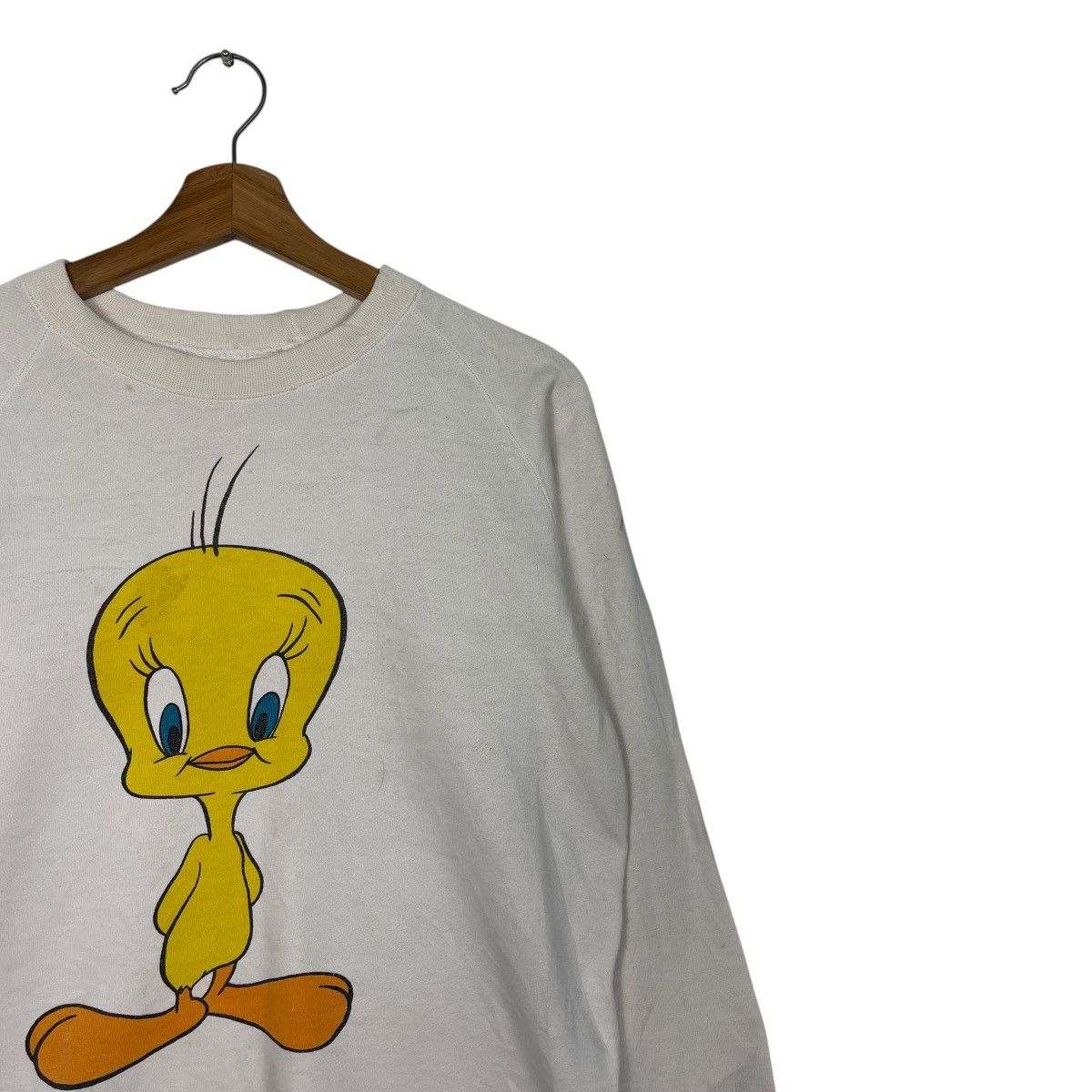 Warner Bros Vintage 70s Warner Bros Tweety Sweatshirt Size US S / EU 44-46 / 1 - 5 Thumbnail