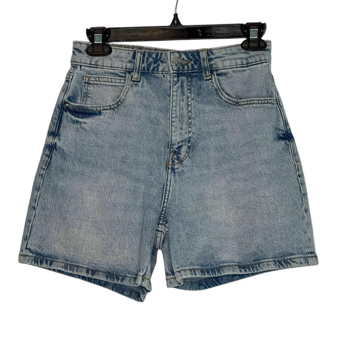 Zara Zara mom fit high waist jean shorts size 2 Size 26" / US 2 / IT 38 - 1 Thumbnail
