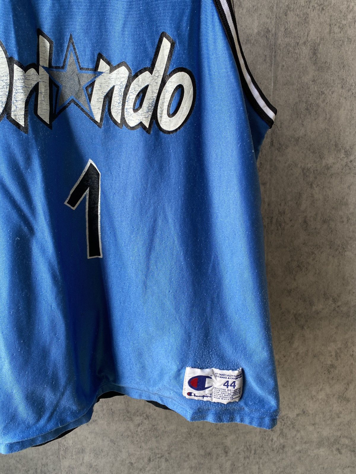 Champion × NBA × Vintage Rare!!! Vintage 90s Orlando Magic Penny Hardway Reversible Size US L / EU 52-54 / 3 - 9 Thumbnail