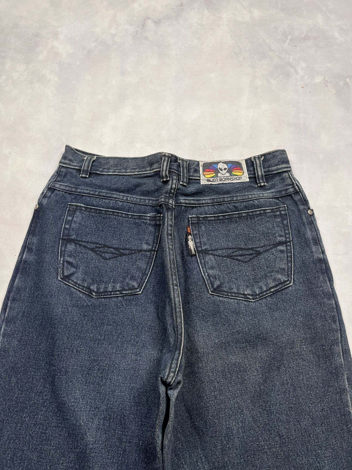 Alien Workshop Y2K Alien Workshop Baggy Pants Denim Size US 31 - 12 Thumbnail