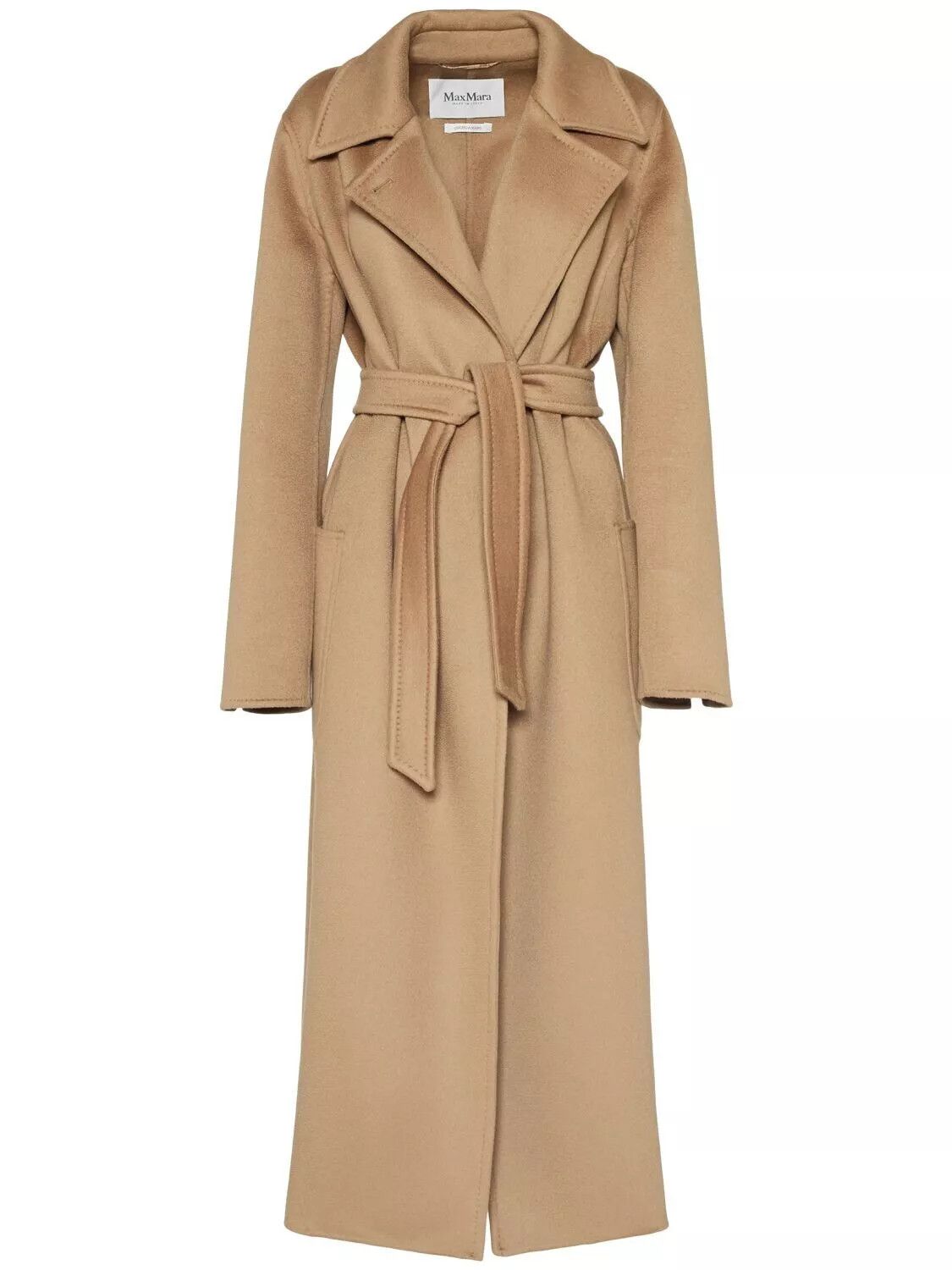 Max Mara MAX MARA Artur Camel Cashmere Robe Coat Size XS / US 0-2 / IT 36-38 - 1 Thumbnail