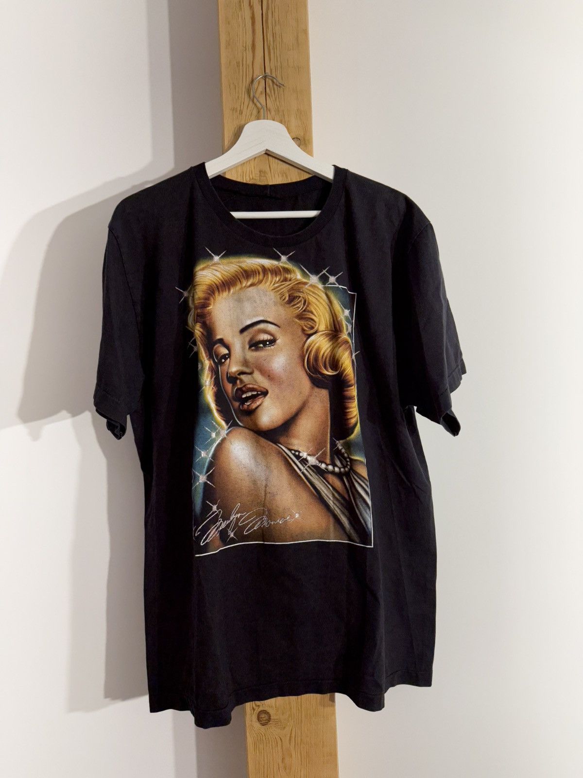 Band Tees × Vintage RARE Marilyn Monroe t-shirt from 90s vintage single stich Size US XL / EU 56 / 4 - 1 Thumbnail