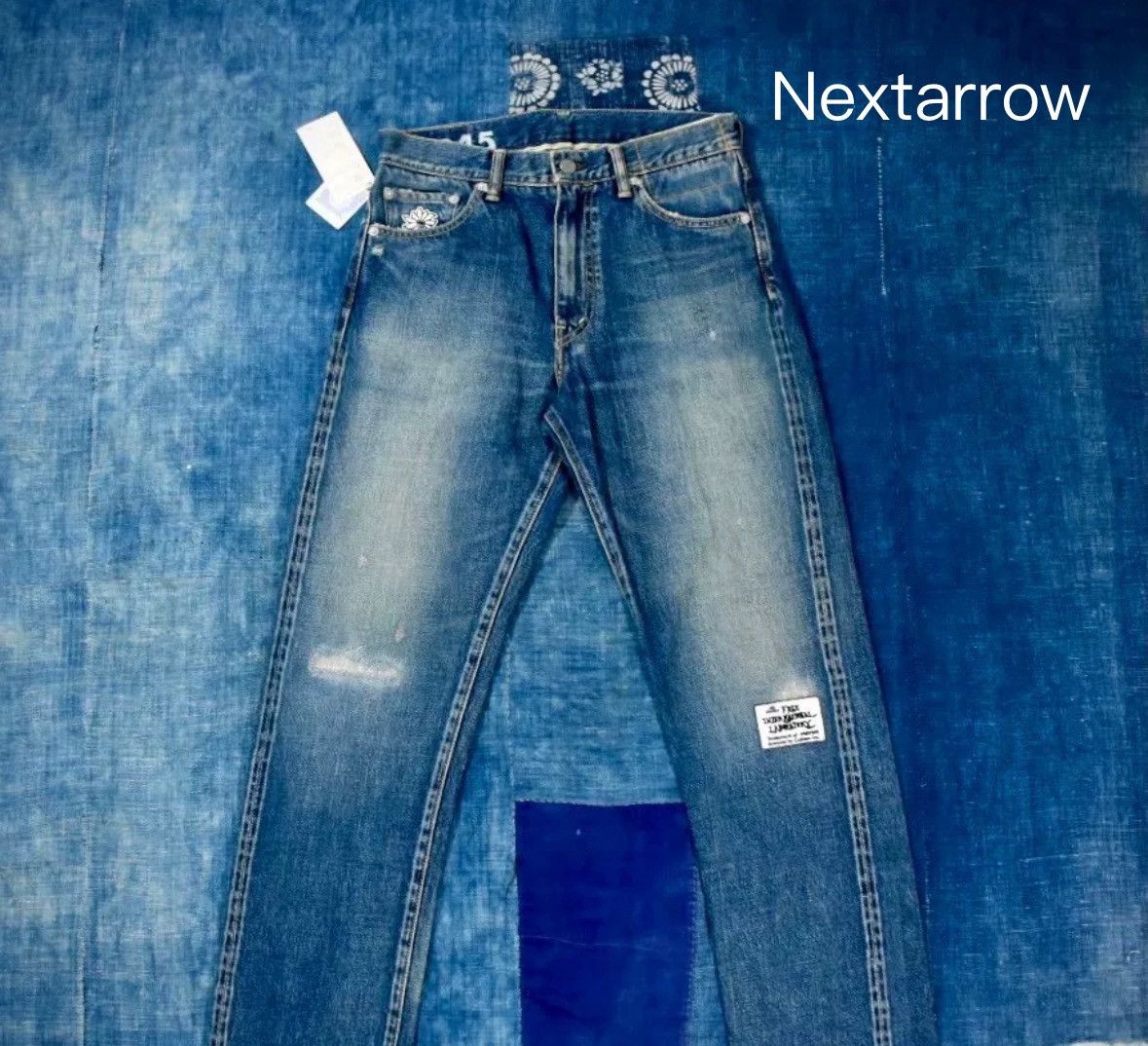 Visvim Visvim 10aw adhesive denim jeans2412-Nextarrow Size US 30 / EU 46 - 1 Thumbnail