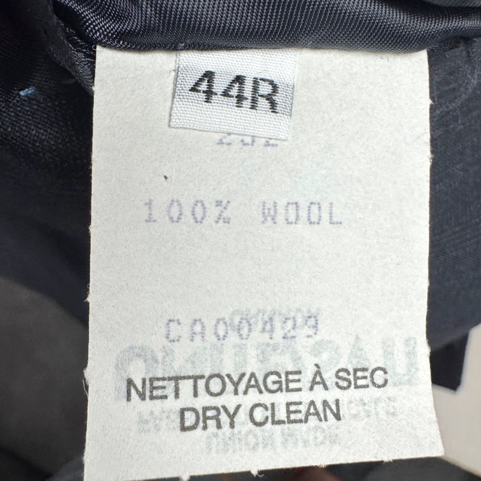 Peter Millar Peter Millar Blazer Jacket Gray 44R Wool Mens 2-Button Single-Breasted Notch Lapel Size 44R - 5 Thumbnail