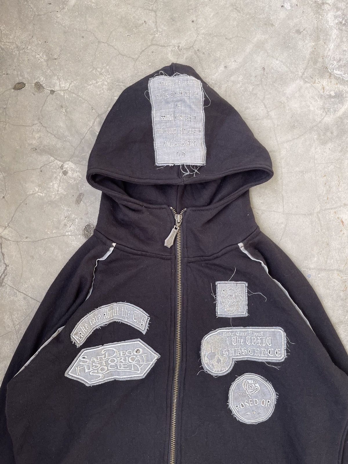 If Six Was Nine × In The Attic × Le Grande Bleu (L.G.B.) In The attic Zip Patches Hoodie Size US M / EU 48-50 / 2 - 3 Thumbnail