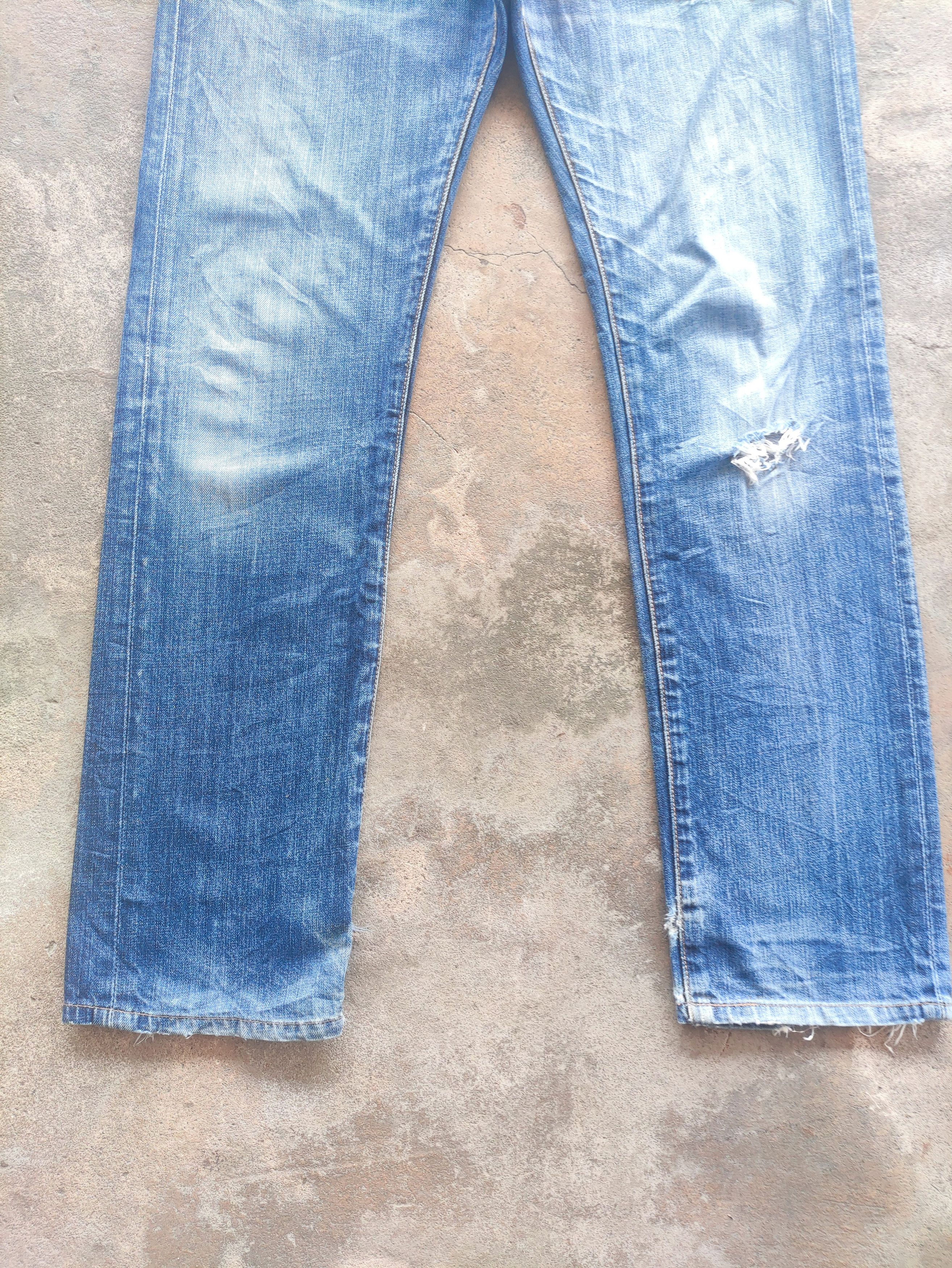 Jean × Levi's × Vintage W34 Vintage Levi's 502 Jeans Distressed Denim Faded Pants Size US 34 / EU 50 - 4 Thumbnail