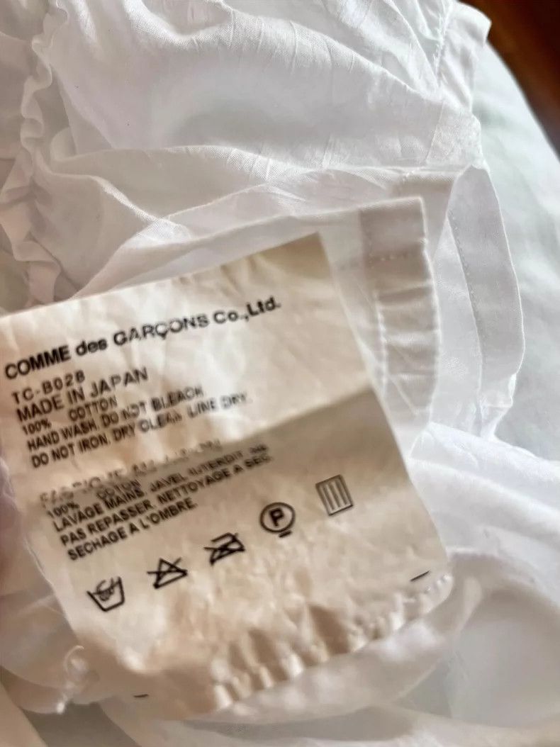 Comme des Garcons Comme Des Garcons Cute white short sleeved shirt 2505-Next Size S / US 4 / IT 40 - 4 Thumbnail