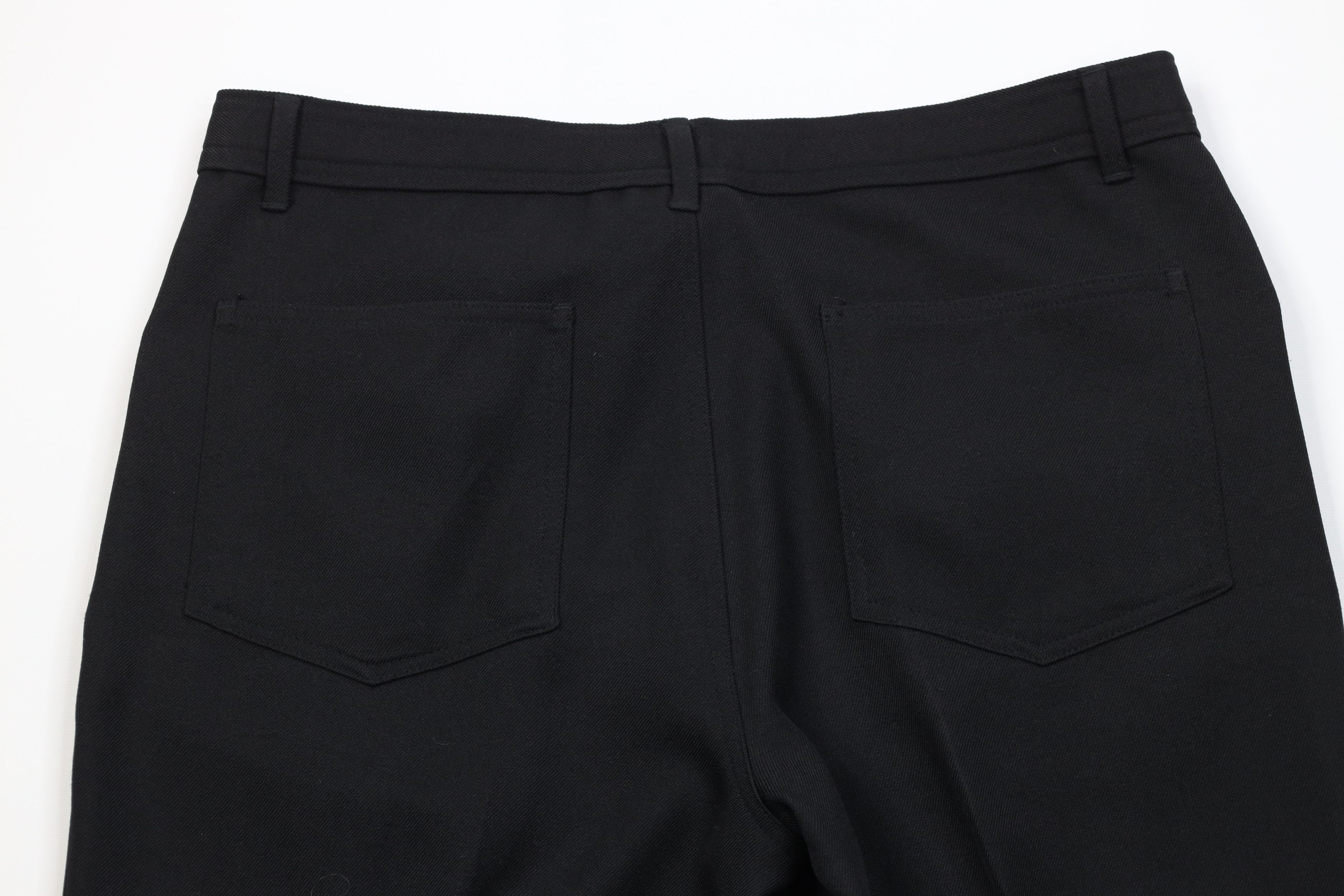Vintage Vintage 90s Streetwear Flared Wide Leg Chino Pants Black Size US 36 / EU 52 - 10 Thumbnail
