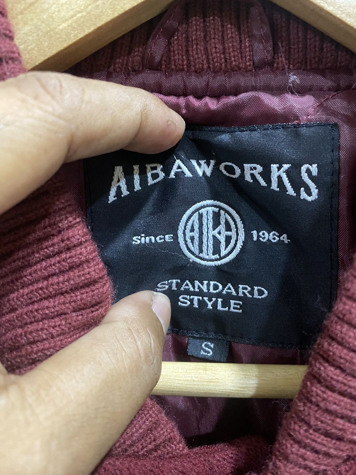 Vintage RARE VINTAGE AIBA WORKS VARSITY JACKET Size US S / EU 44-46 / 1 - 9 Thumbnail