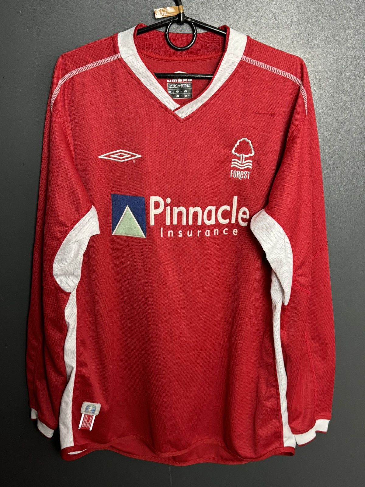 Umbro Nottingham Forest 02/03 Home Football Long Sleeve Jersey Size US L / EU 52-54 / 3 - 1 Thumbnail