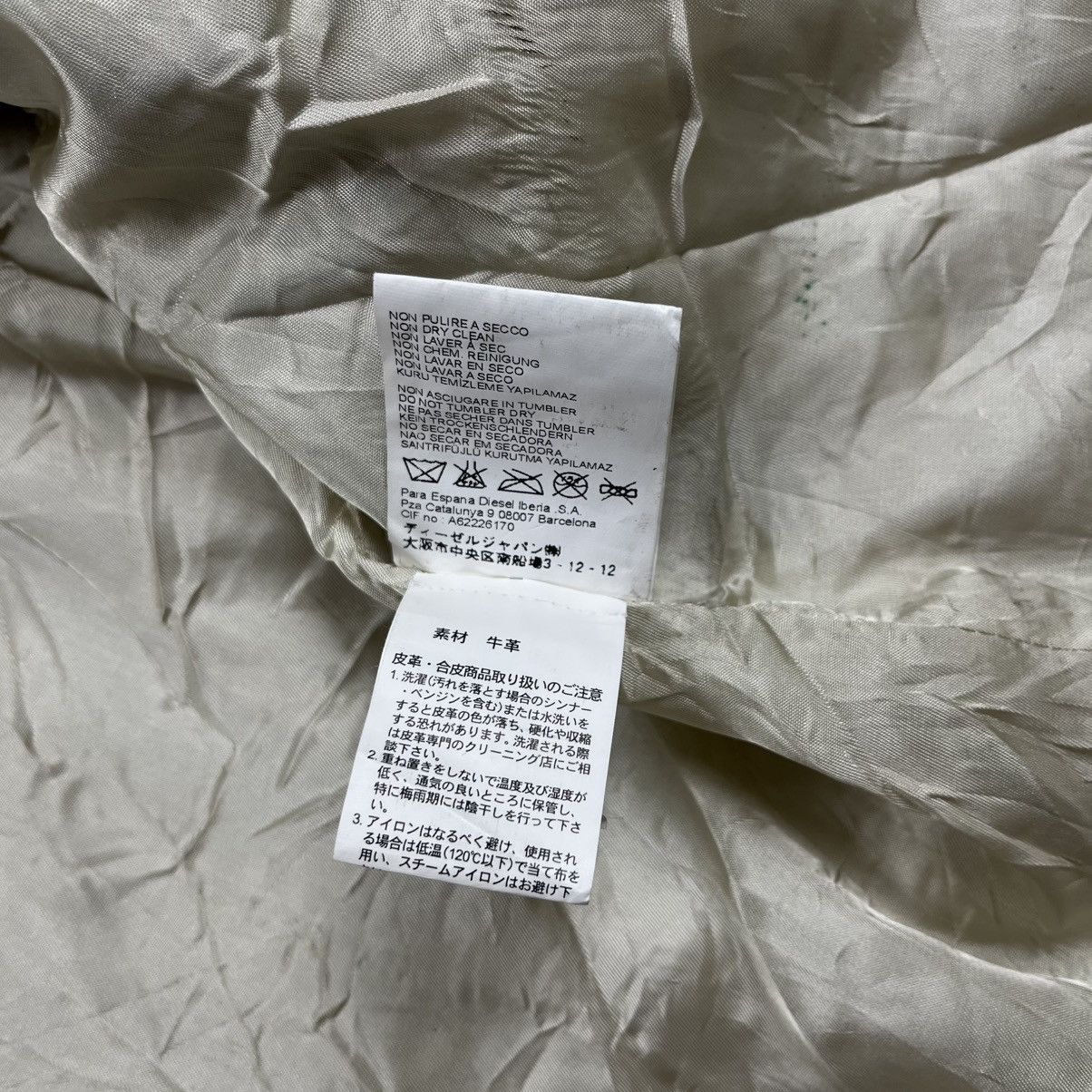 Diesel Diesel multi pocket cargo leather jacket Size US S / EU 44-46 / 1 - 12 Thumbnail