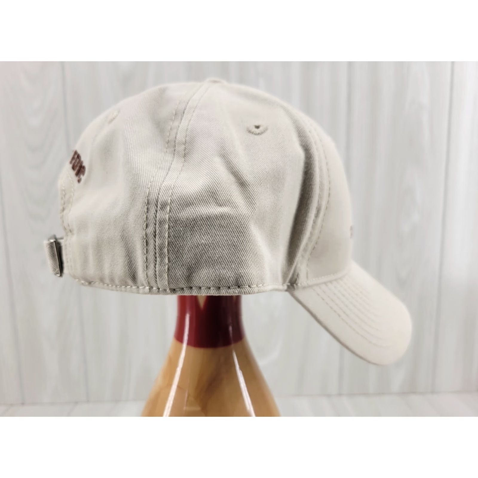 Vintage Traders & Farmers Bank Khaki Hat Men's Adjustable The Game Baseball Cap Accessories Mens Adjustable Khaki Hat Size ONE SIZE - 5 Thumbnail
