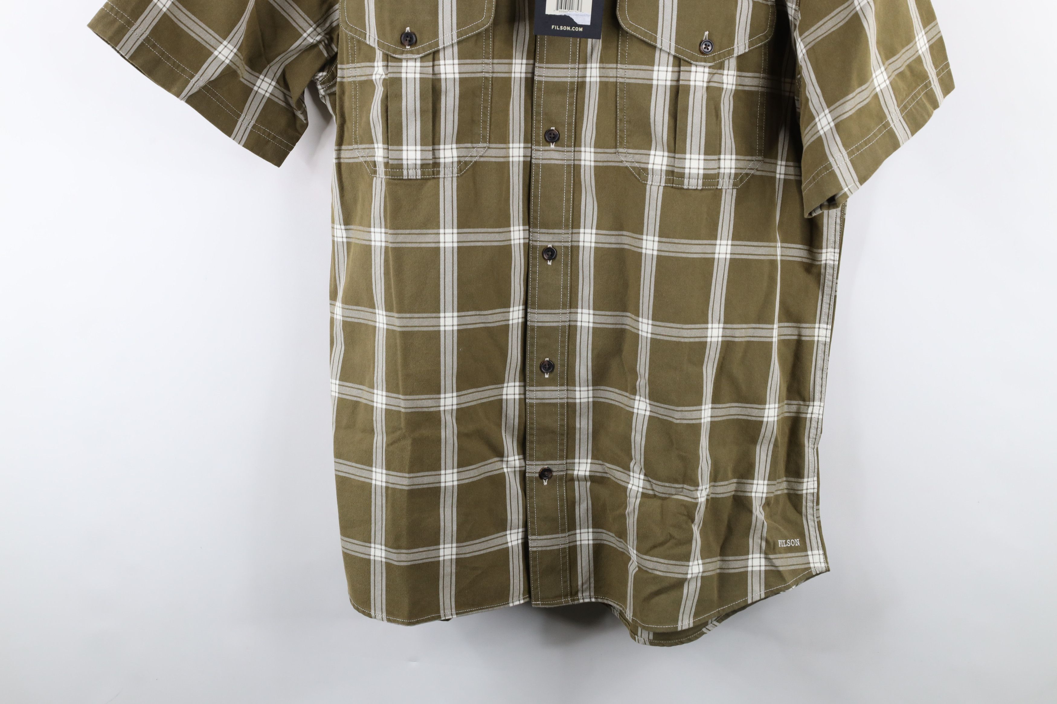 Filson × Vintage New CC Filson Short Sleeve Alaskan Guide Button Shirt Plaid Size US XL / EU 56 / 4 - 3 Thumbnail