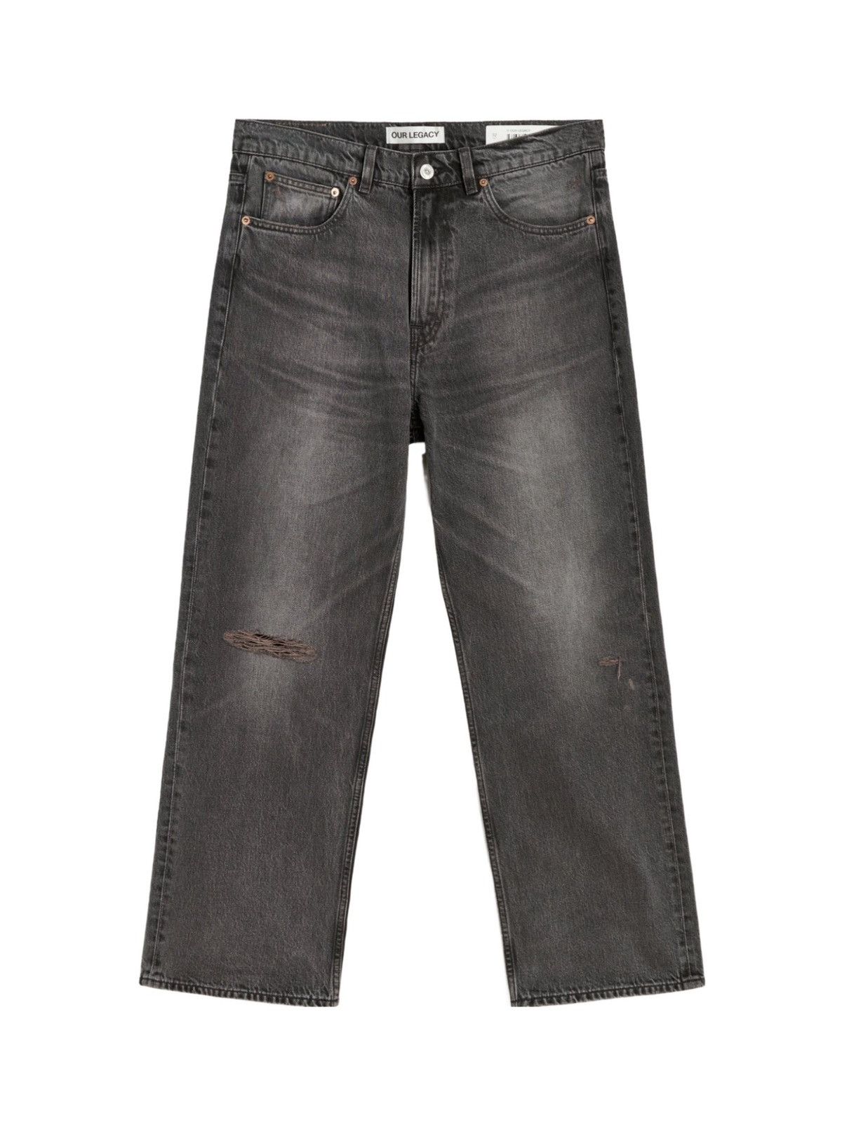 Our Legacy Our Legacy Third Cut Denim Highway Coffee Ripped Jeans Size US 30 / EU 46 - 1 Thumbnail