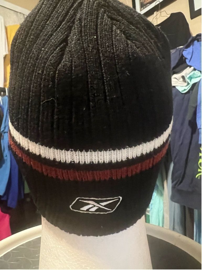 Reebok Unisex Reebok Portland Beanie Hat One Size Black Size ONE SIZE - 3 Thumbnail