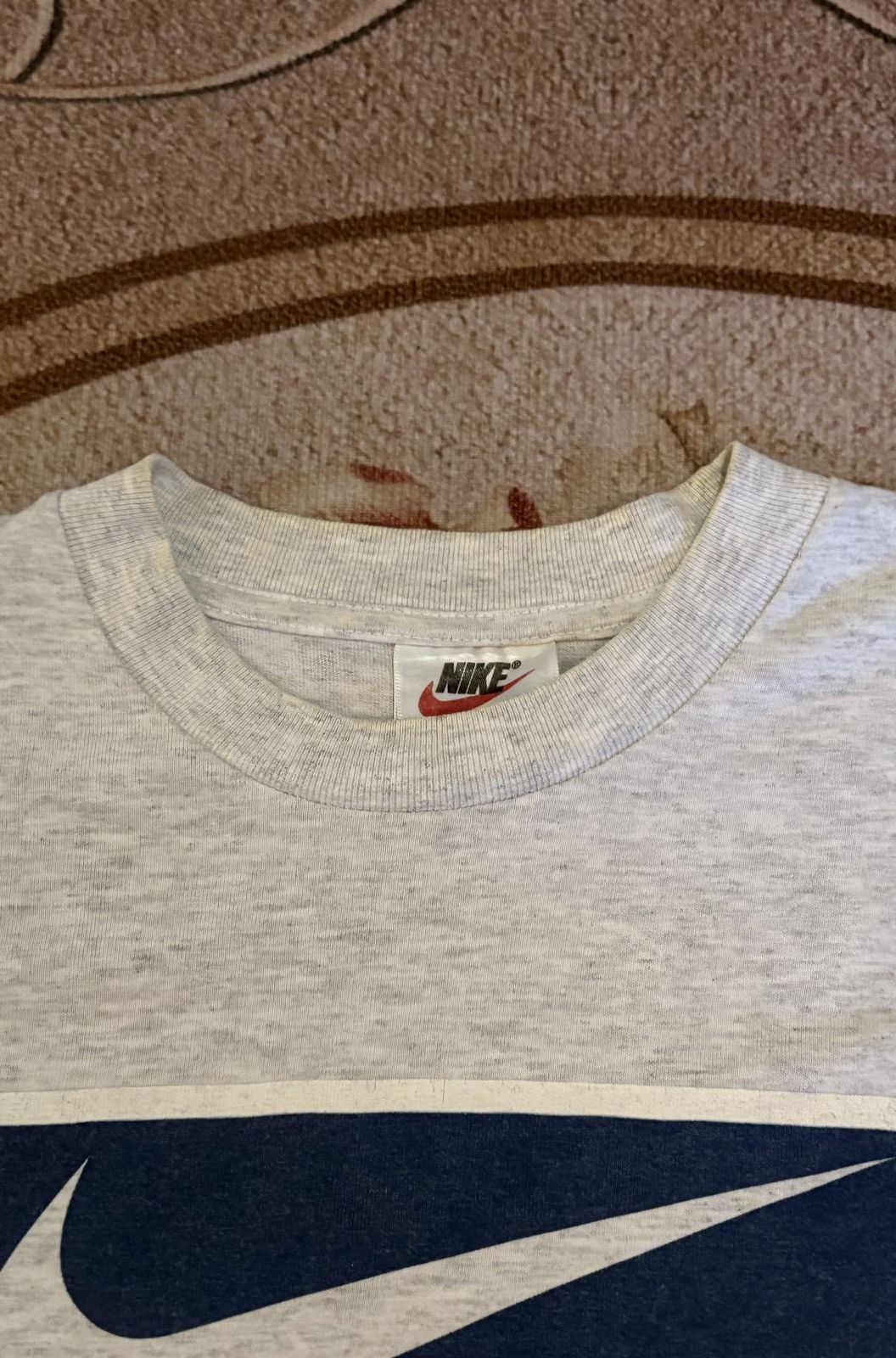 Nike Vintage Y2k NIKE AIR Big Swooh Long Sleeve T-Shirt Size US S / EU 44-46 / 1 - 4 Thumbnail