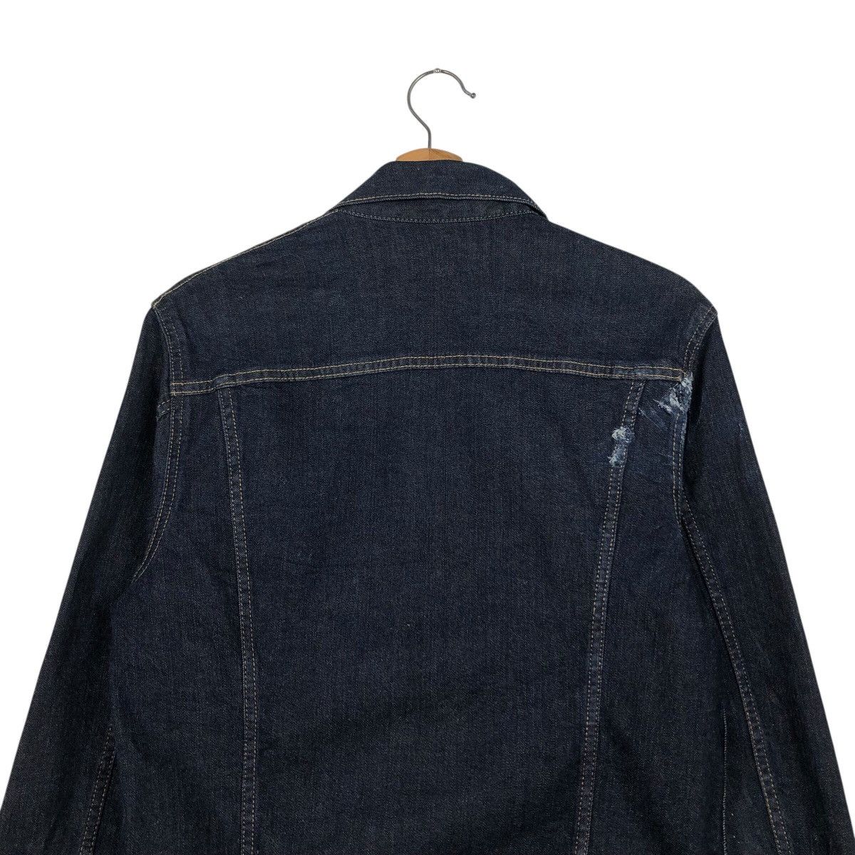 Japanese Brand 📌Vintage Biker Denim Jacket Uniqlo Japan Issey Miyake Size US M / EU 48-50 / 2 - 10 Thumbnail