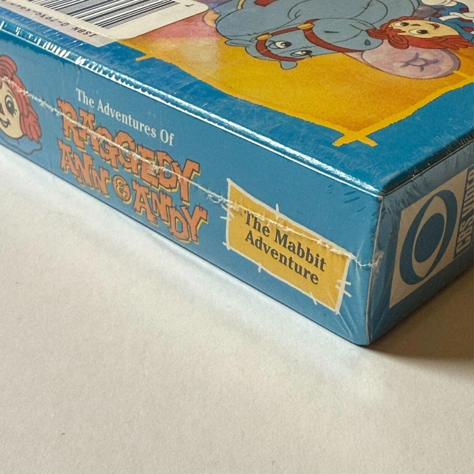 Designer Raggedy Ann & Andy The Mabbit Adventure VHS 1994 Rare Sealed Size ONE SIZE - 5 Thumbnail