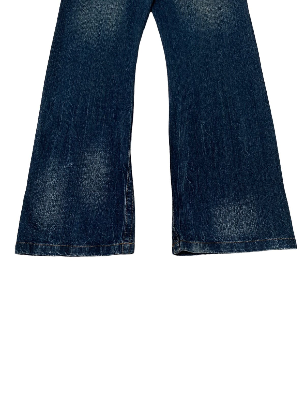 Japanese Brand × Vintage Vintage Japanese Brand Slap Stick Flared Jeans 1990s Size US 30 / EU 46 - 7 Thumbnail