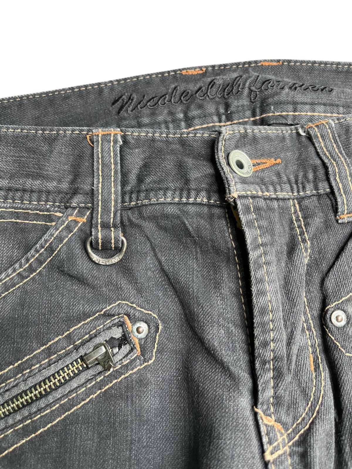 Japanese Brand × Vintage Nicole Club For Men zipper pocket denim pants Size US 32 / EU 48 - 5 Thumbnail