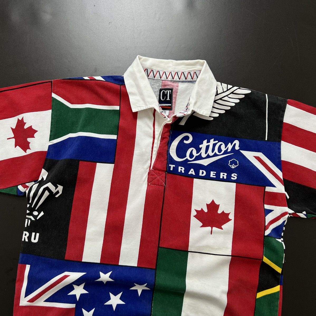 Vintage RARE VINTAGE 1995 RUGBY WORLD CUP SPECIAL SHIRT Size M Size US M / EU 48-50 / 2 - 4 Thumbnail