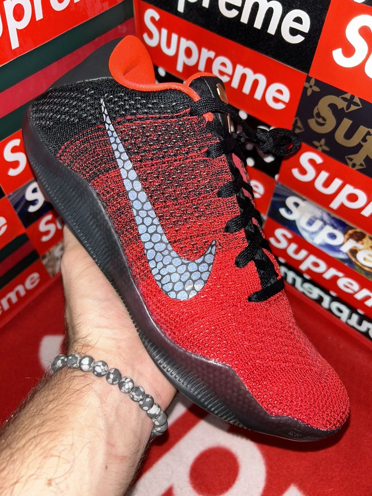 Nike Nike Kobe 11 Elite Low 'Achilles Heel' 822675-670 9.5 VNDS Size US 9.5 / EU 42-43 - 8 Thumbnail