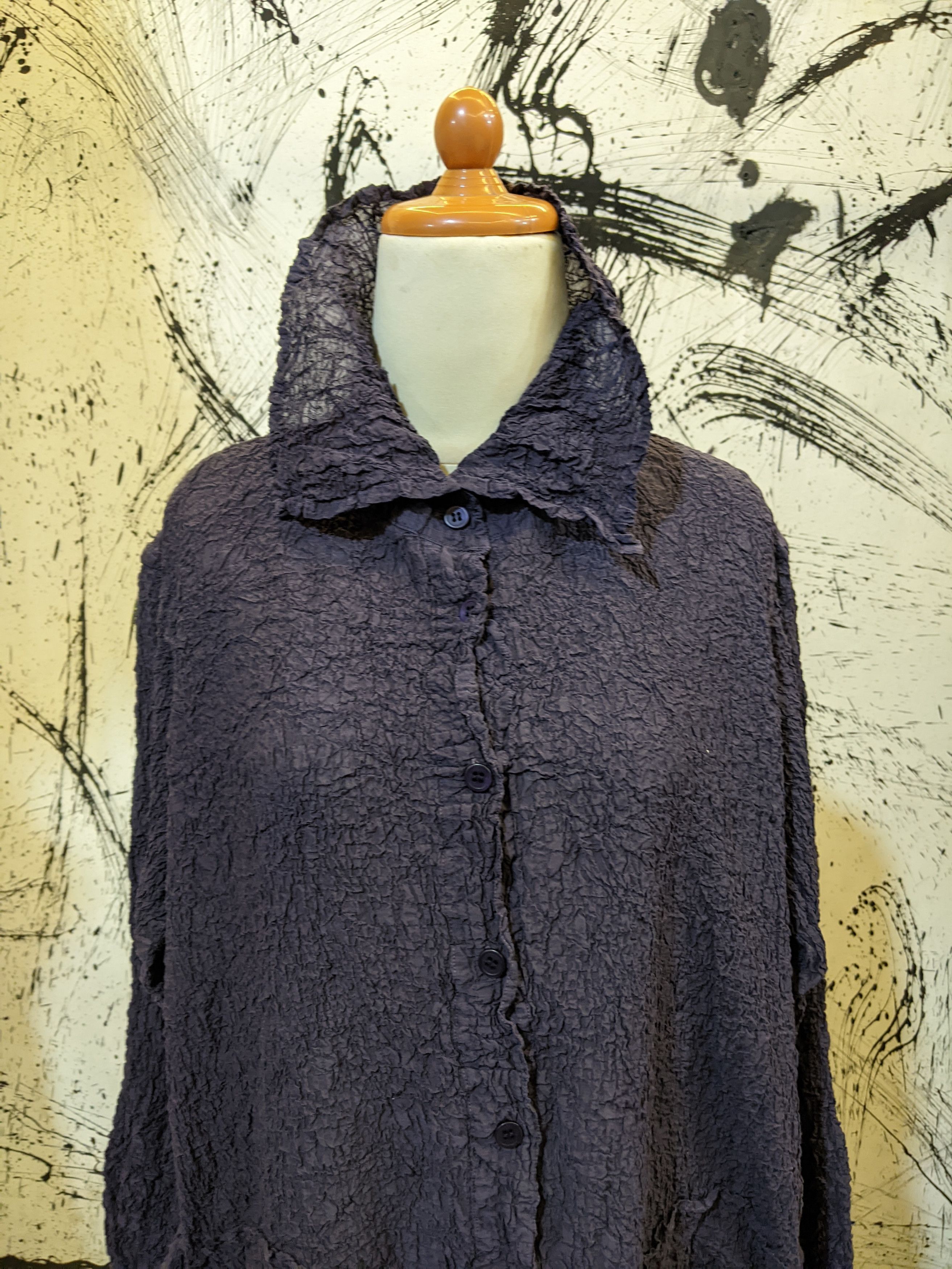 Issey Miyake Issey Miyake Me Wrinkles Cardigan Size ONE SIZE - 3 Thumbnail