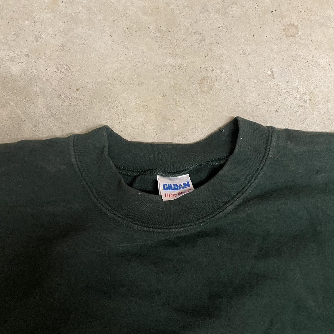 Vintage Vintage 90’s Forest Green Painters Blank Sweatshirt Size US L / EU 52-54 / 3 - 5 Thumbnail