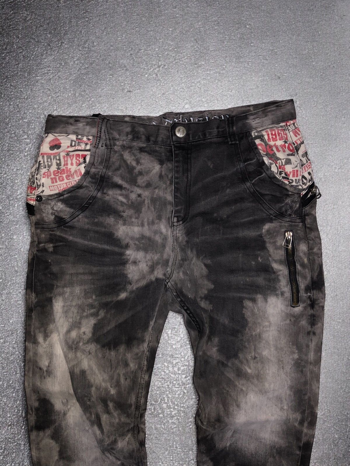 Hysteric Glamour × If Six Was Nine × Japanese Brand More Core Division Acid Wash Jeans - Like A Hysteric Glamour Size US 32 / EU 48 - 5 Thumbnail