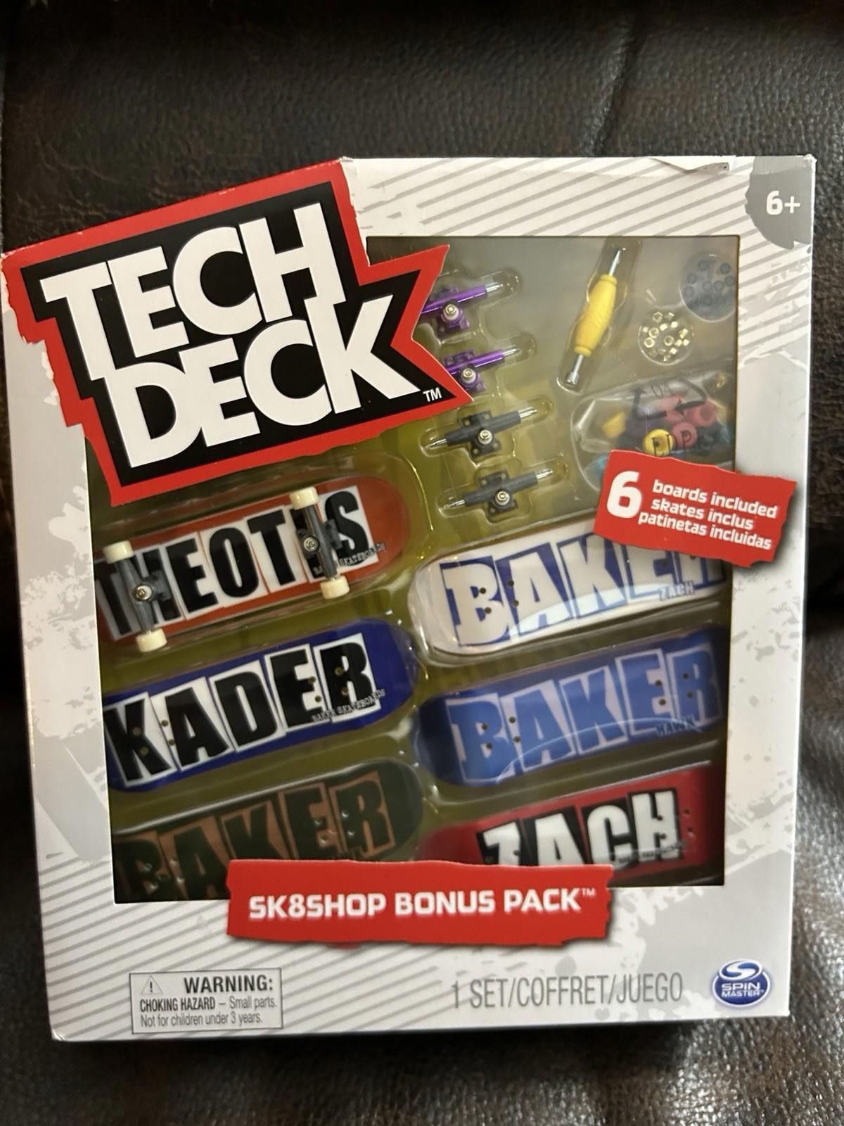 Other Tech Deck BAKER SET Finger Skateboard 6 PACK NEW Size ONE SIZE - 1 Thumbnail
