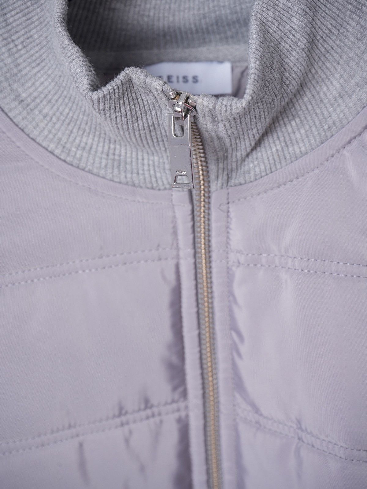 Reiss Reiss FREDDIE HYBRID QUILT AND KNIT ZIP-THROUGH JACKET Size US XL / EU 56 / 4 - 2 Thumbnail