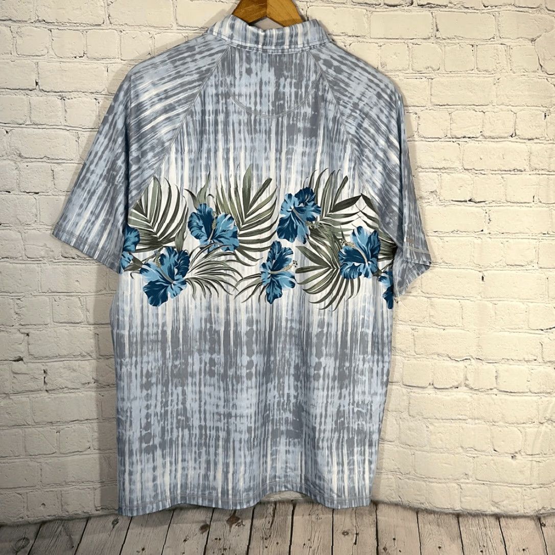 Tommy Bahama Tommy Bahama Polo Shirt Men Large Tidepool Royale UPF 30 Islandzone Multicolor Blue Tidepool Royale Polo Shirt Mens L Blue UPF 30 Islandzone Size US L / EU 52-54 / 3 - 4 Thumbnail