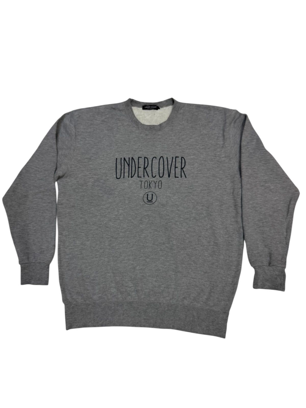 Undercover Undercover Jun Takahashi Tokyo grey crewneck sweatshirt. Size US XL / EU 56 / 4 - 2 Thumbnail