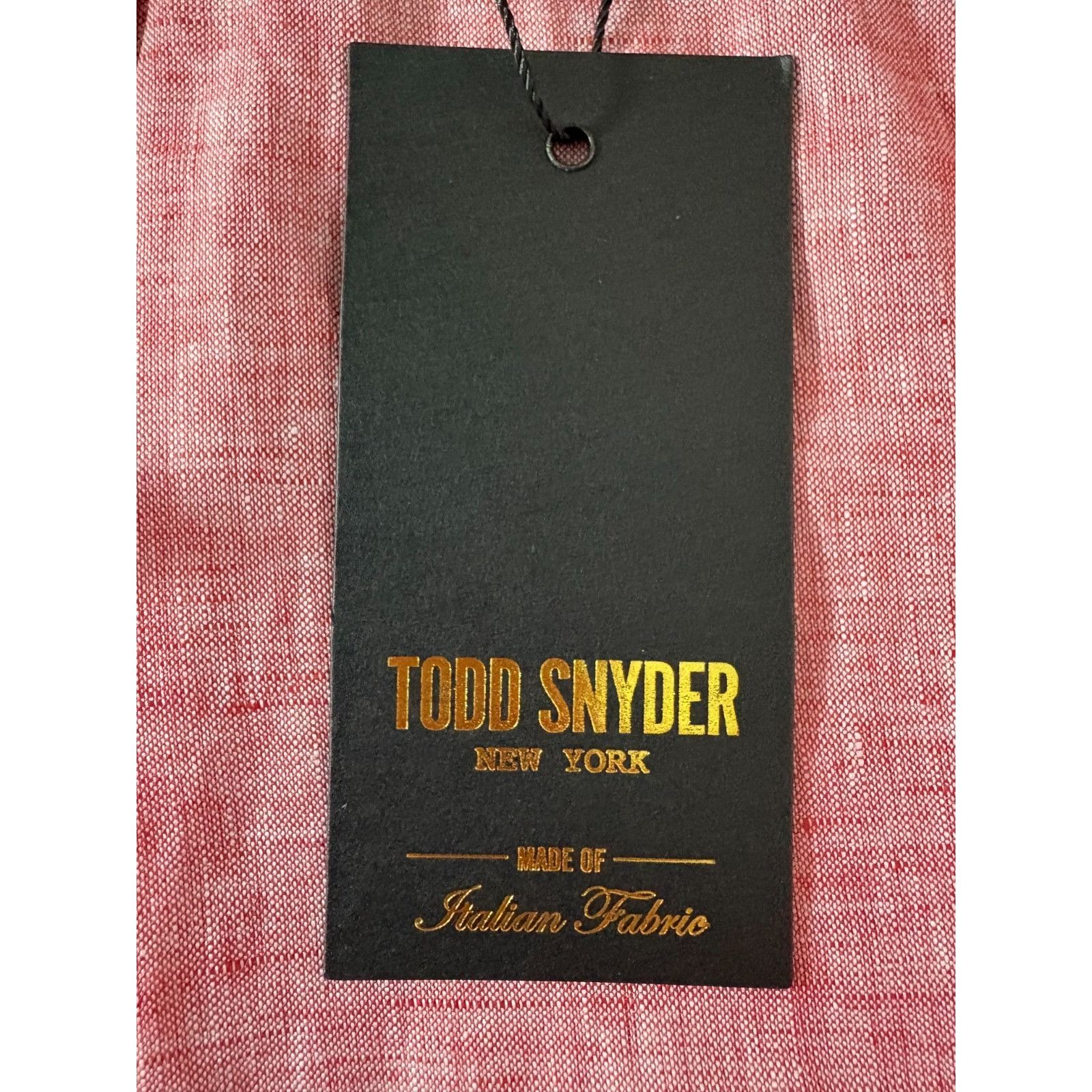 Todd Snyder Todd Snyder Italian fabric linen utility Shirt Sz Medium col Size US M / EU 48-50 / 2 - 5 Thumbnail