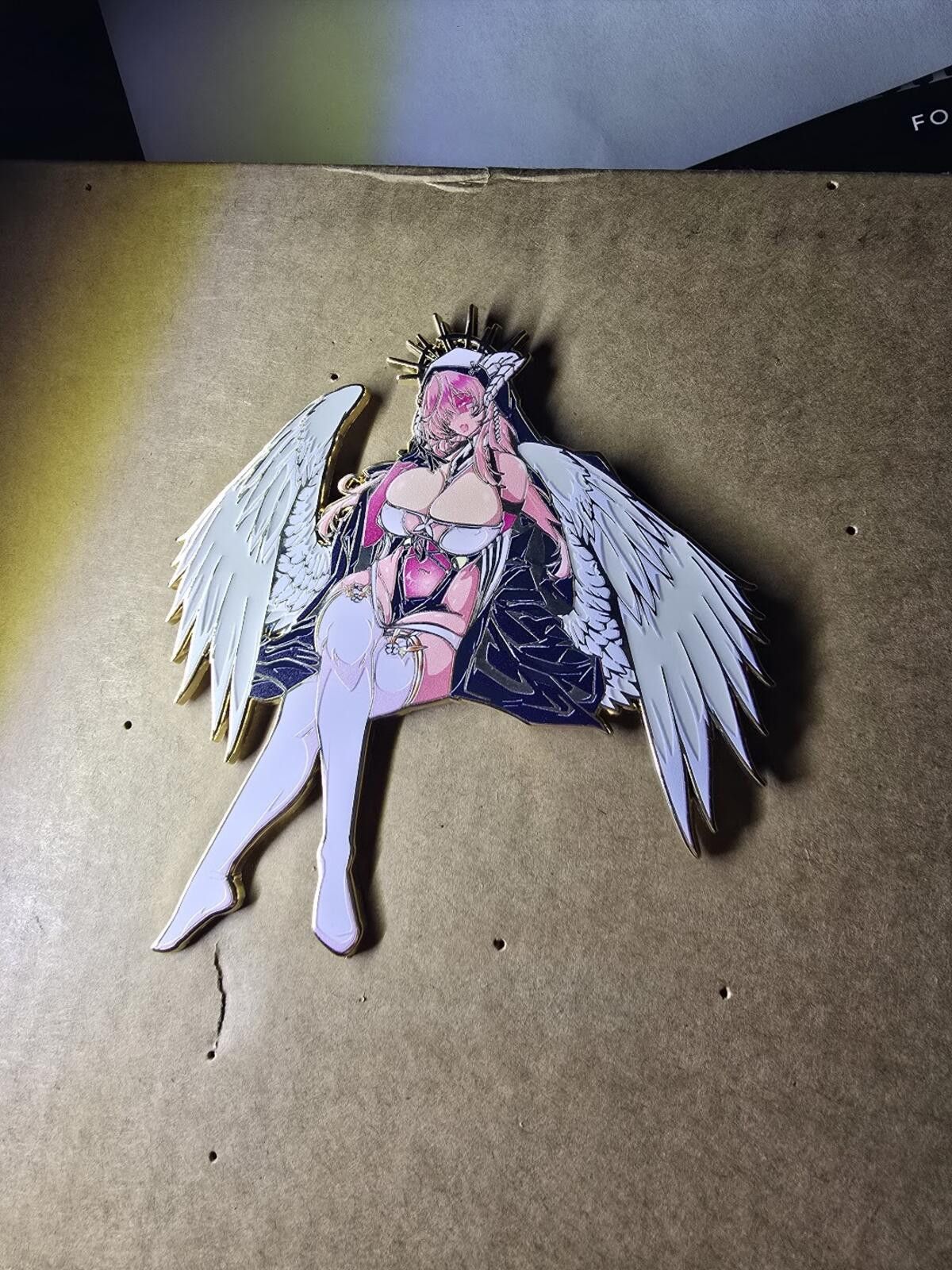Independent Truck Co. Anime Style Angel Wing Enamel Pin Badge By Lowkey Geeks Size ONE SIZE - 4 Thumbnail